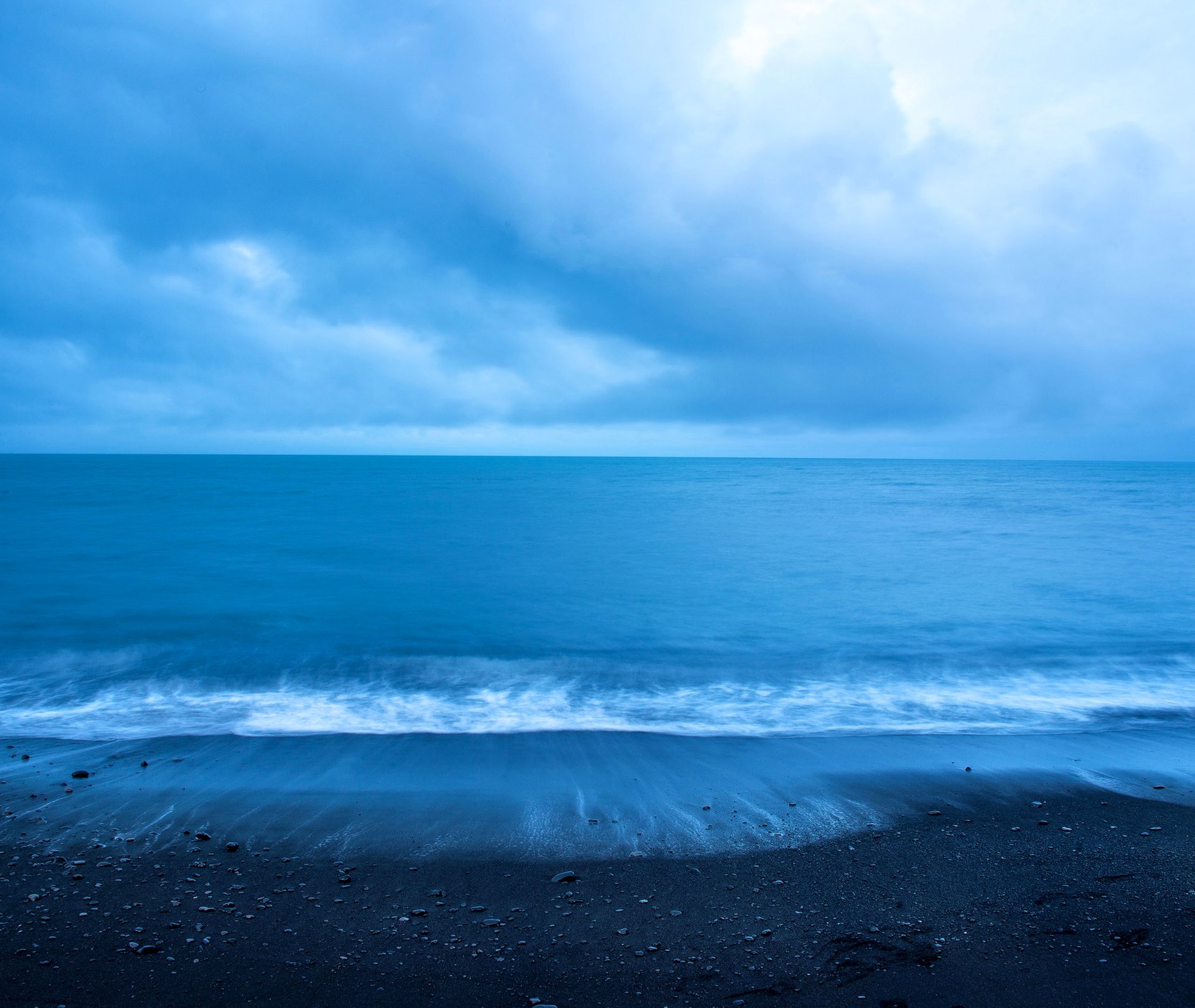 ciel nuages mer côte nuages