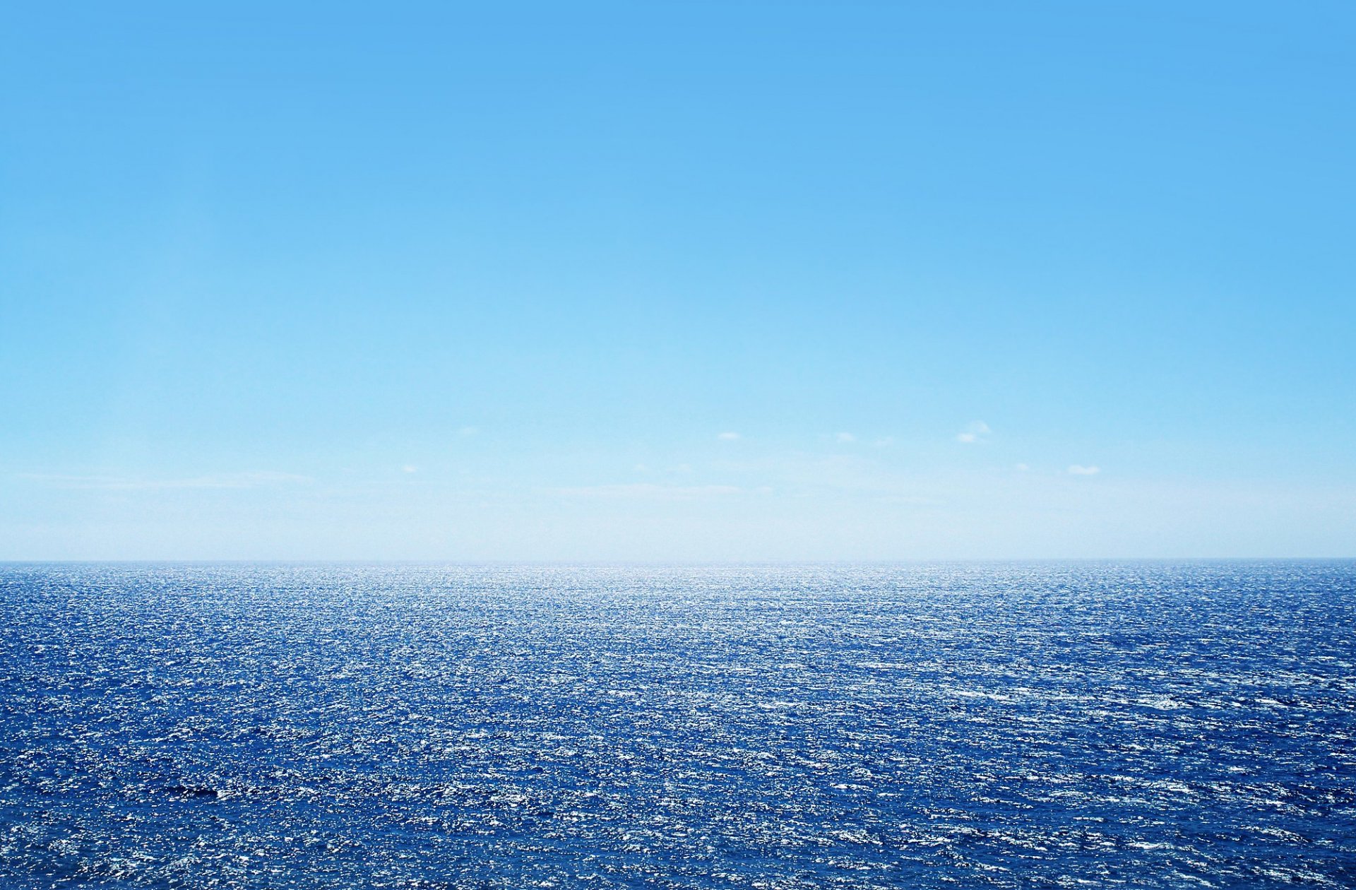 wasser ozean blau horizont wellen