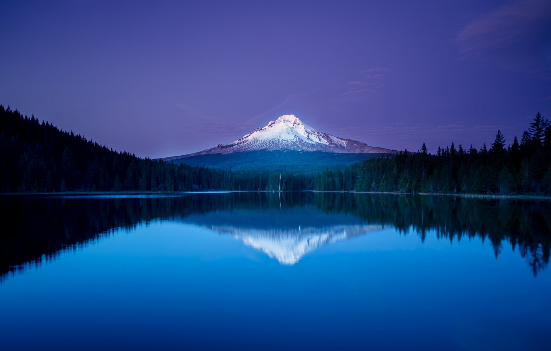 cielo montaña nieve lago bosque reflexión