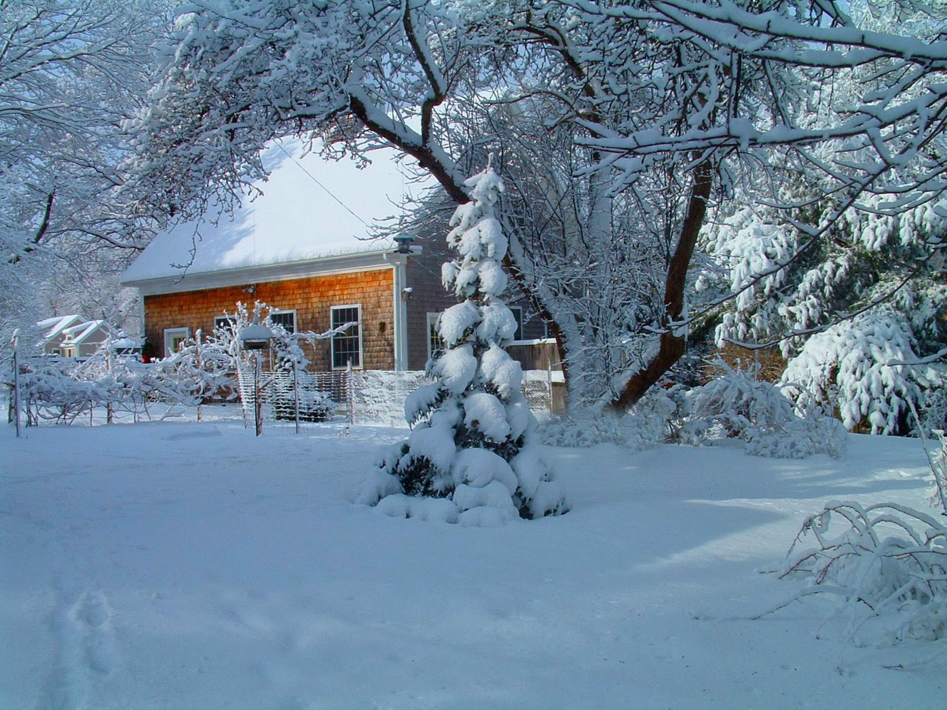 nature winter snow sky landscape winter white cool nice house