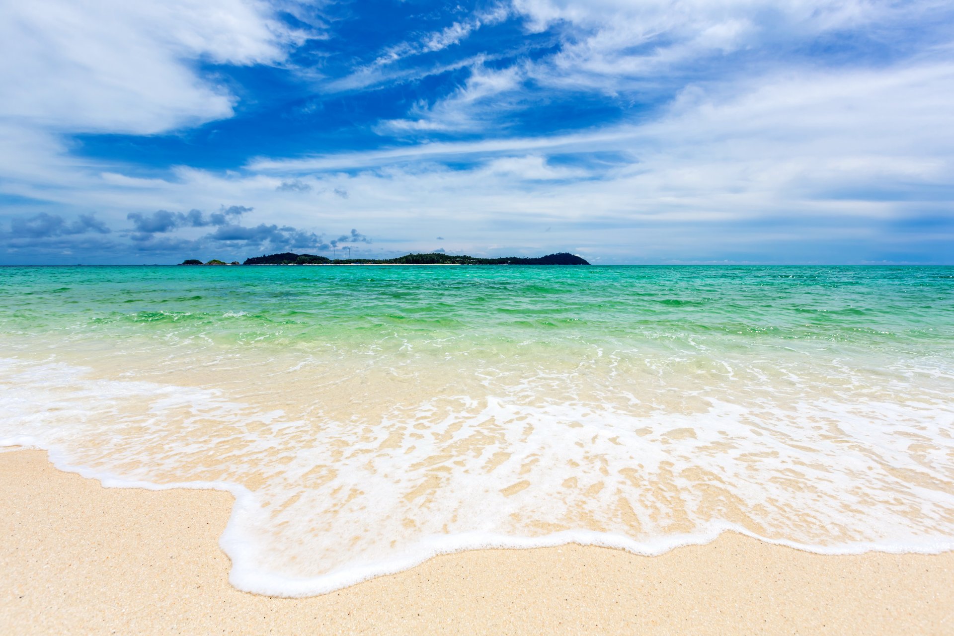 mare blu oceano spiaggia smeraldo sole sabbia