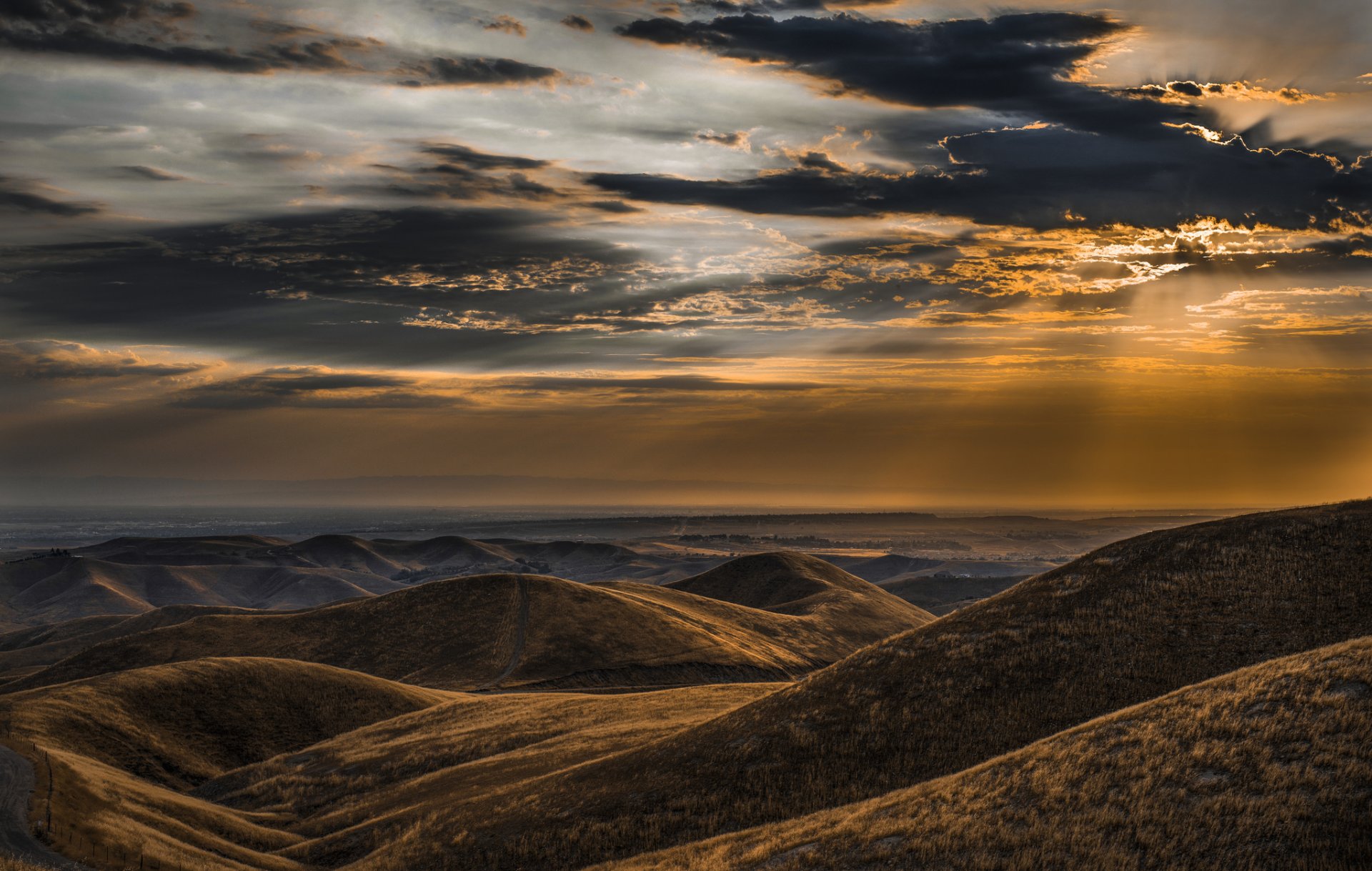 montagnes panorama nature paysage ciel nuages