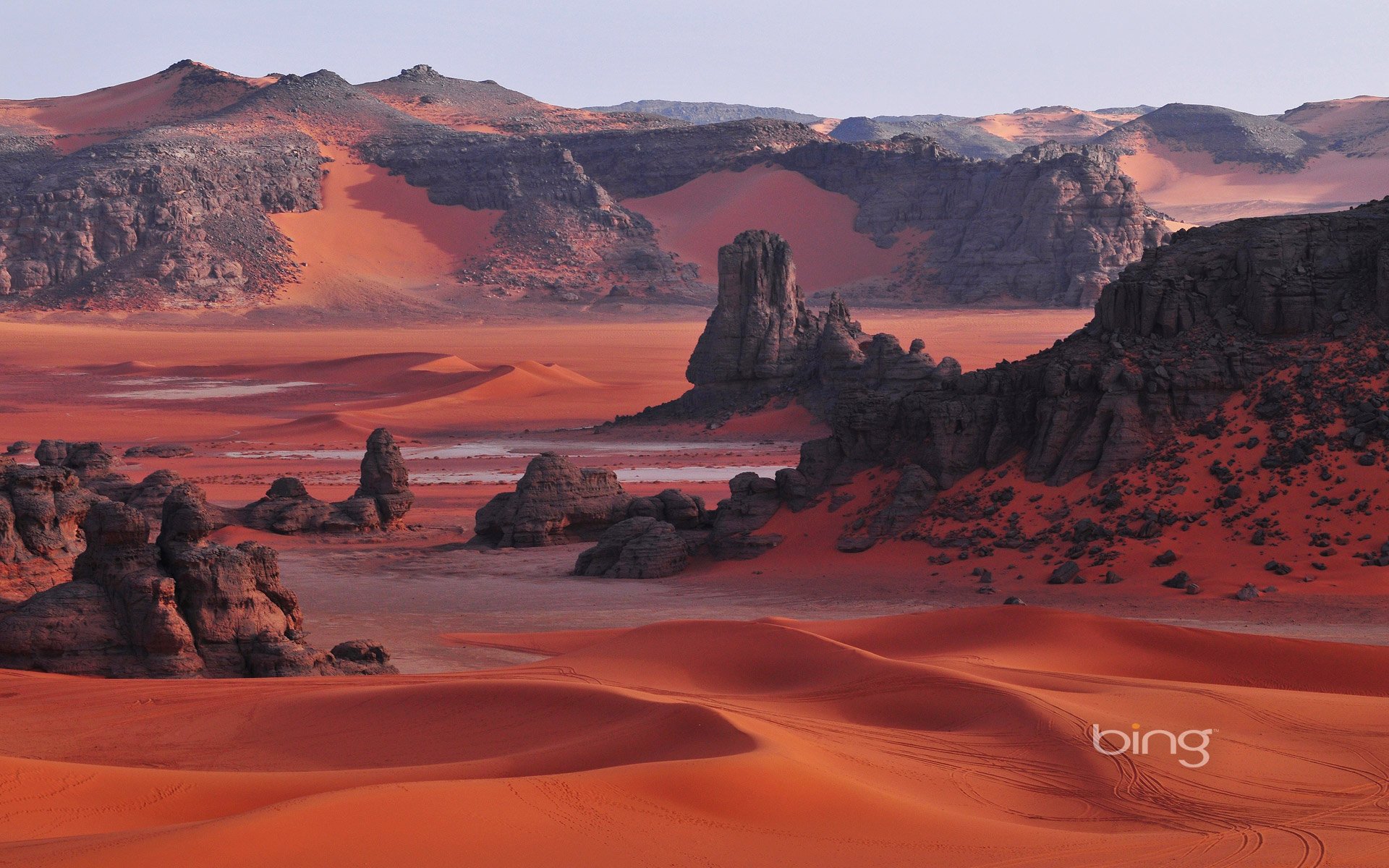 tassili national park sugar algeria africa mountain sand rock desert