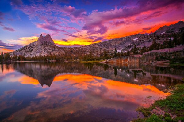 Estados Unidos cielo rosa