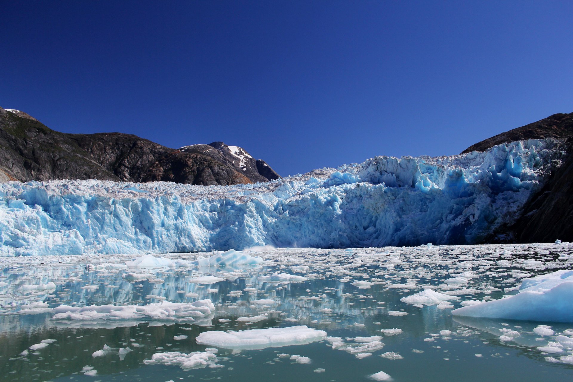 fiordo di tracy arm alaska holkham bay fiordo di tracy arm baia ghiacciaio montagna