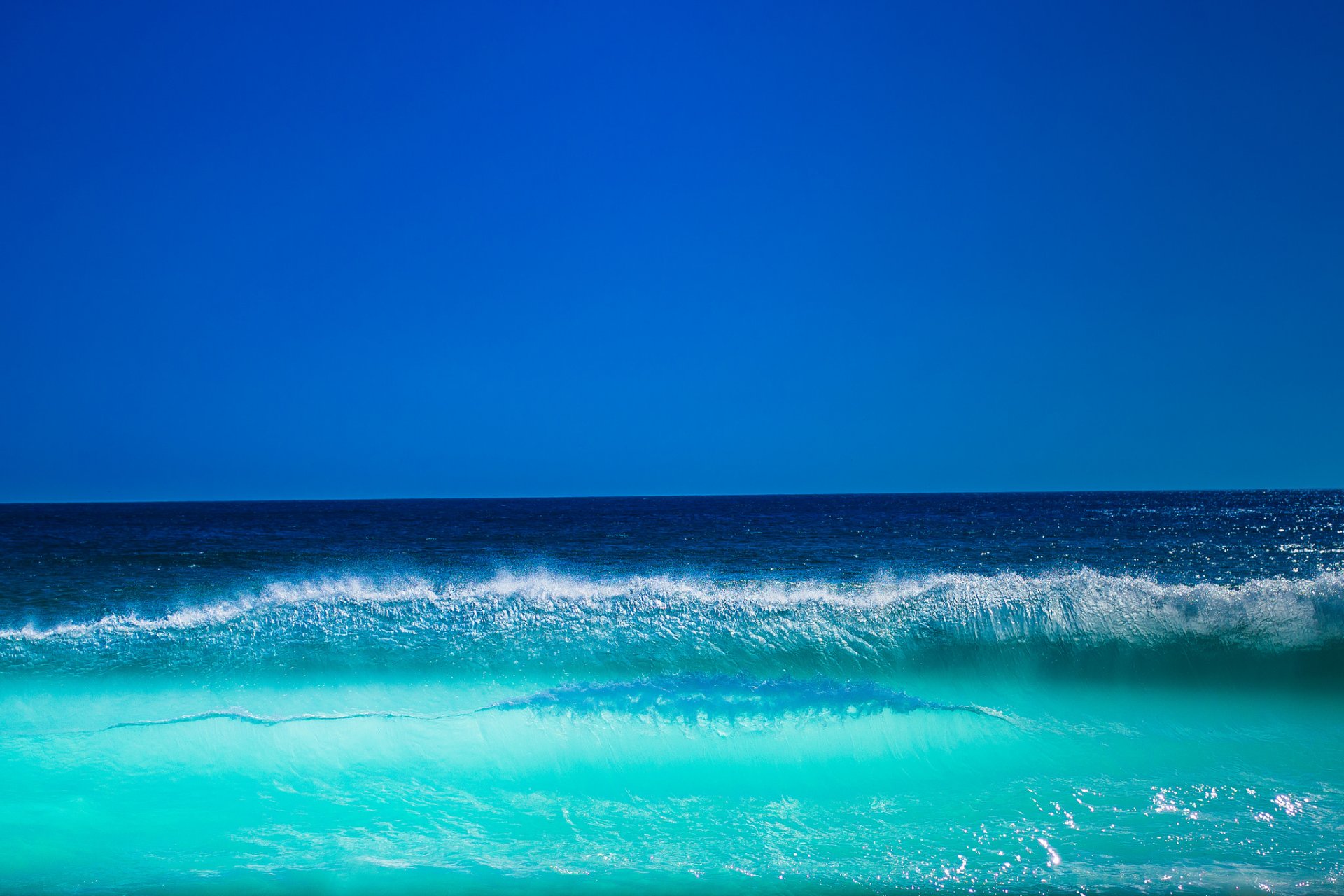 cielo mare onda cresta spruzzo