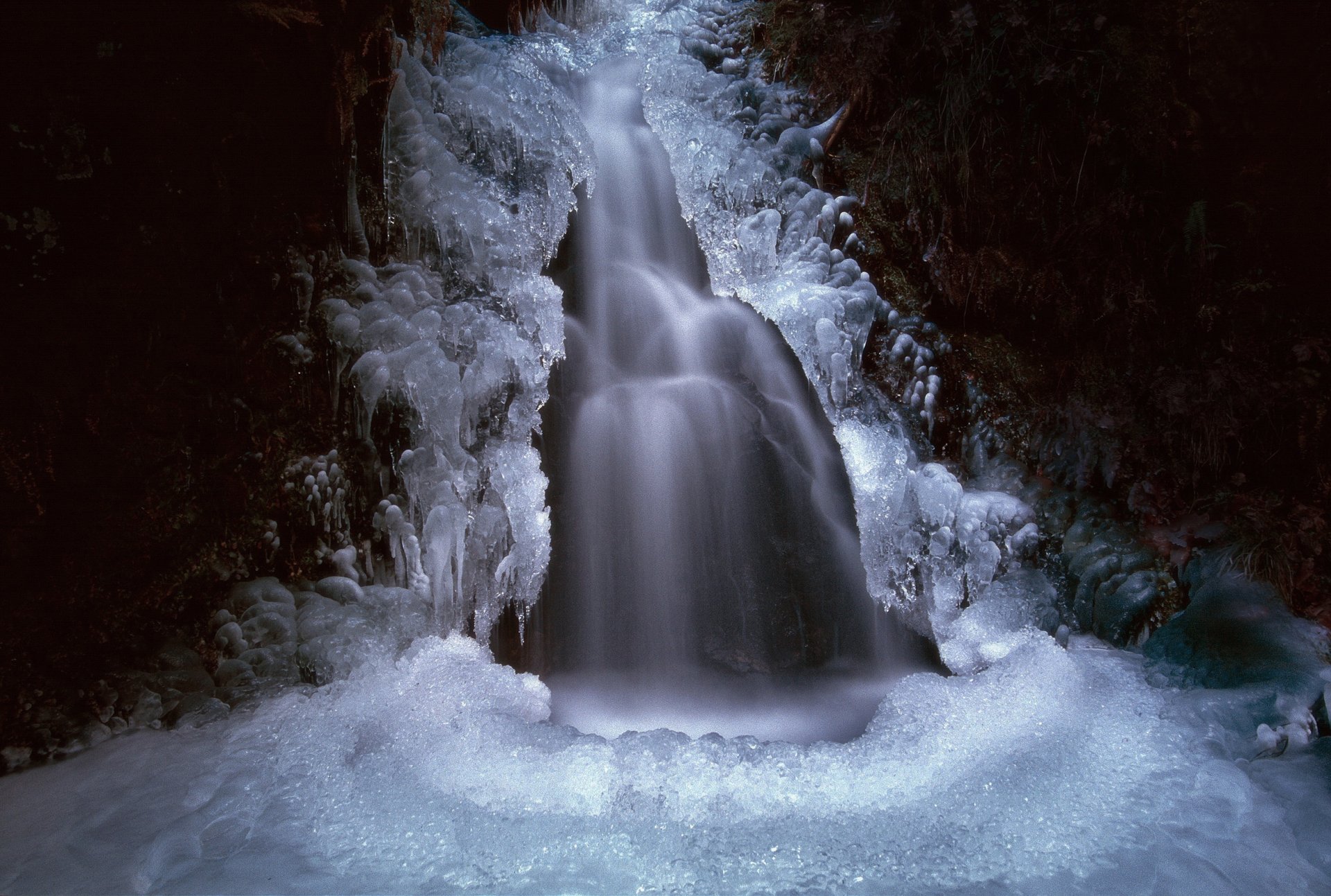 cascata di ghiaccio