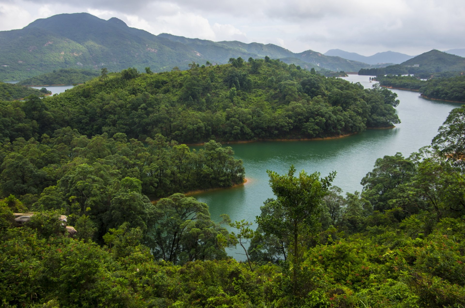 china hong kong river rivers forest mountains