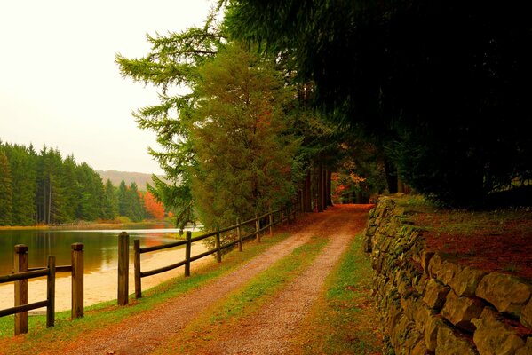 Ein Spaziergang durch den bunten Park