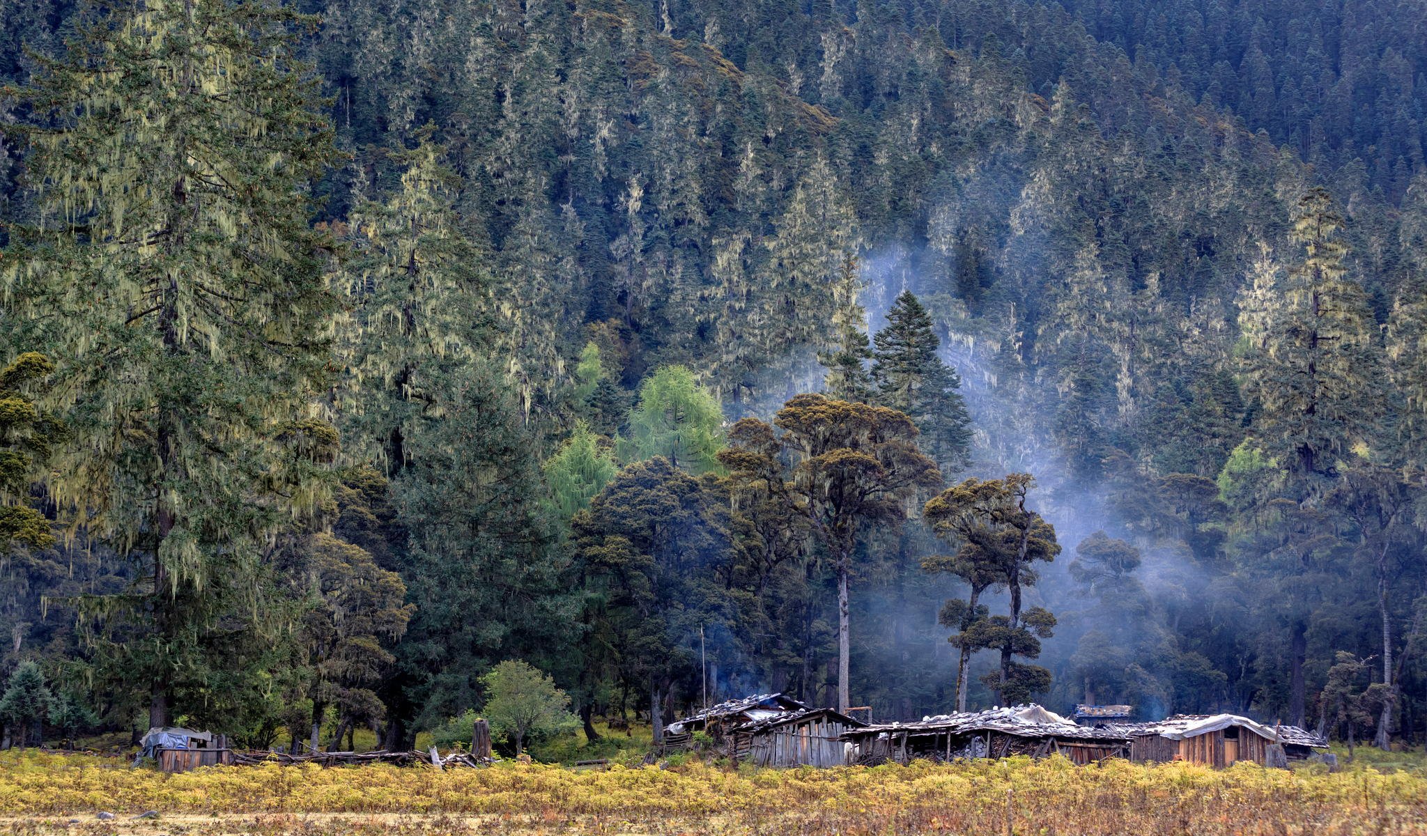 china berge dorf