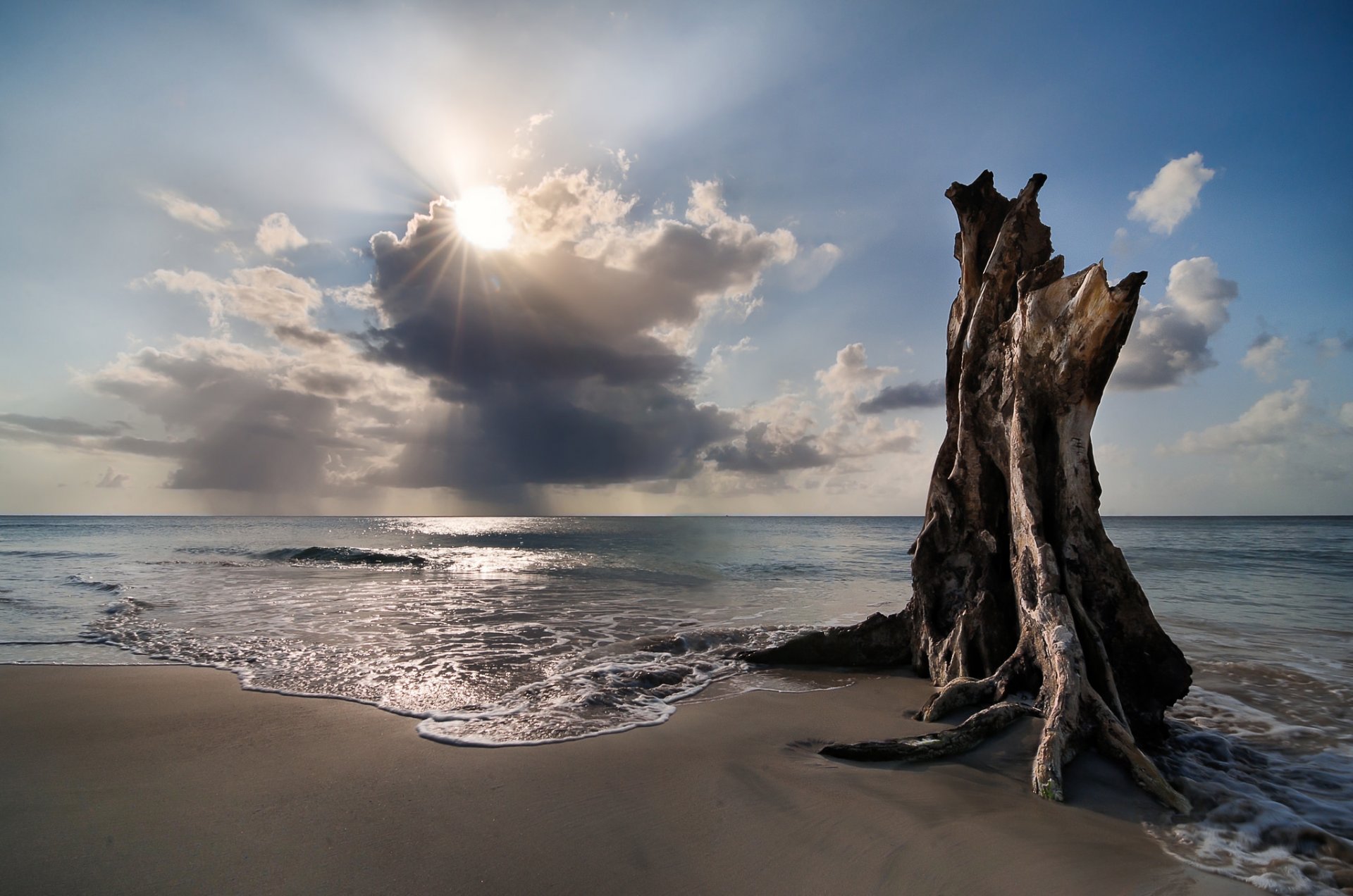 islas de maiz strand brandung nicaragua himmel wolken ☁