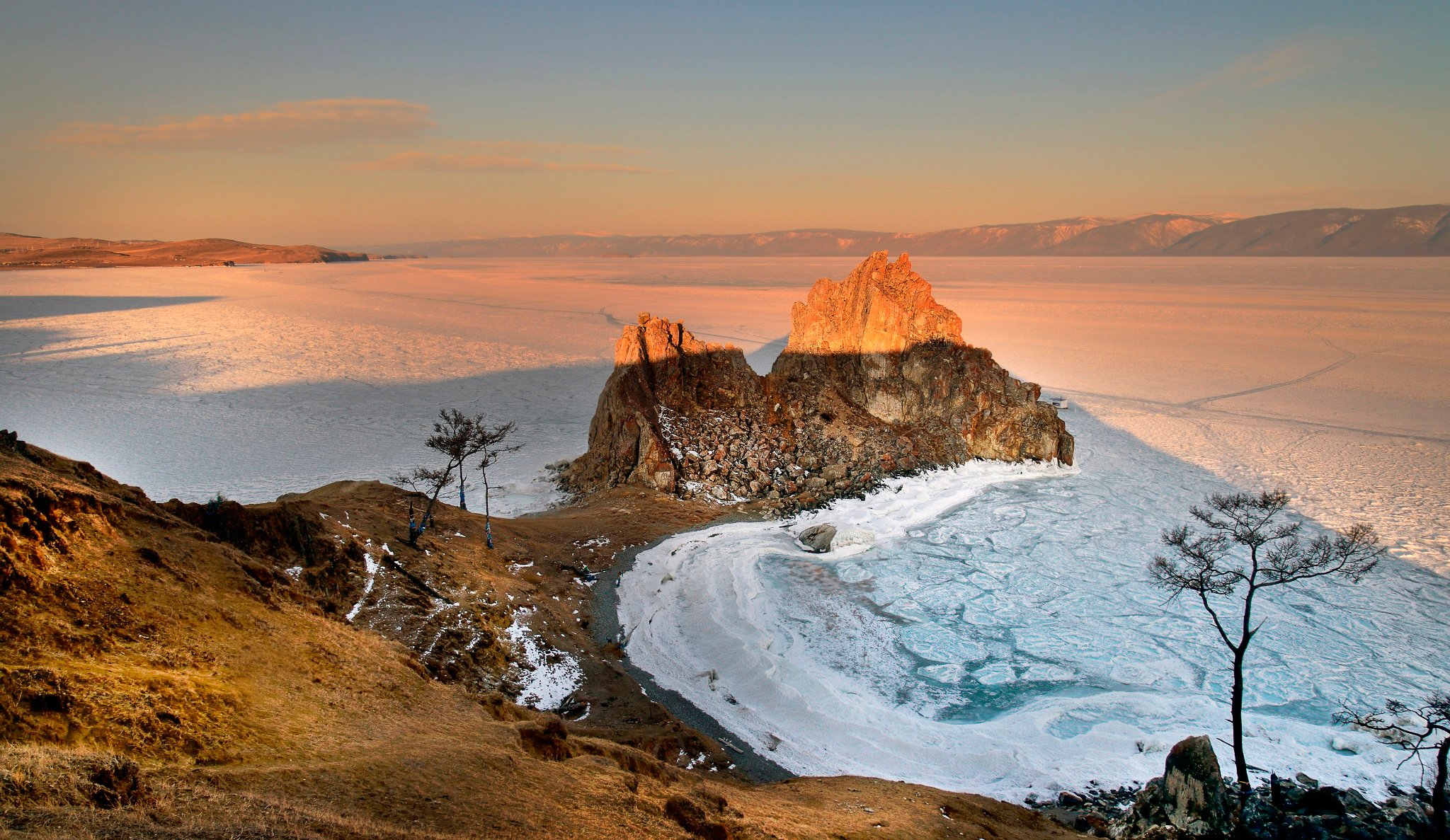 russia baikal morning dawn