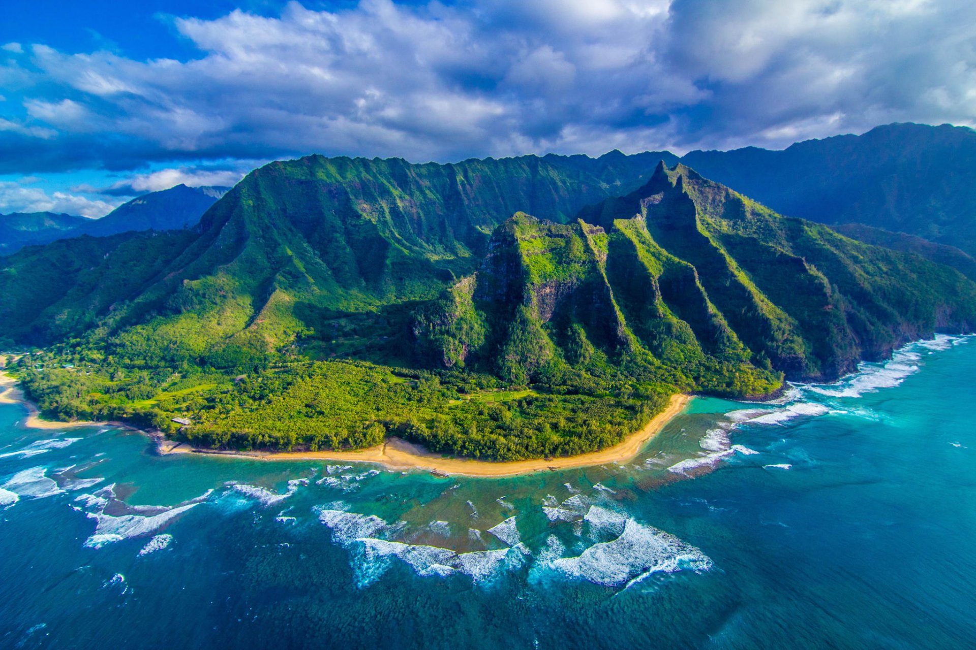 île hawaii océan nature panorama