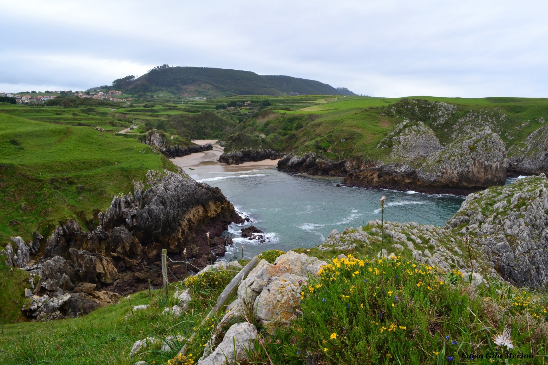 pain cantabria nature mountain houses water