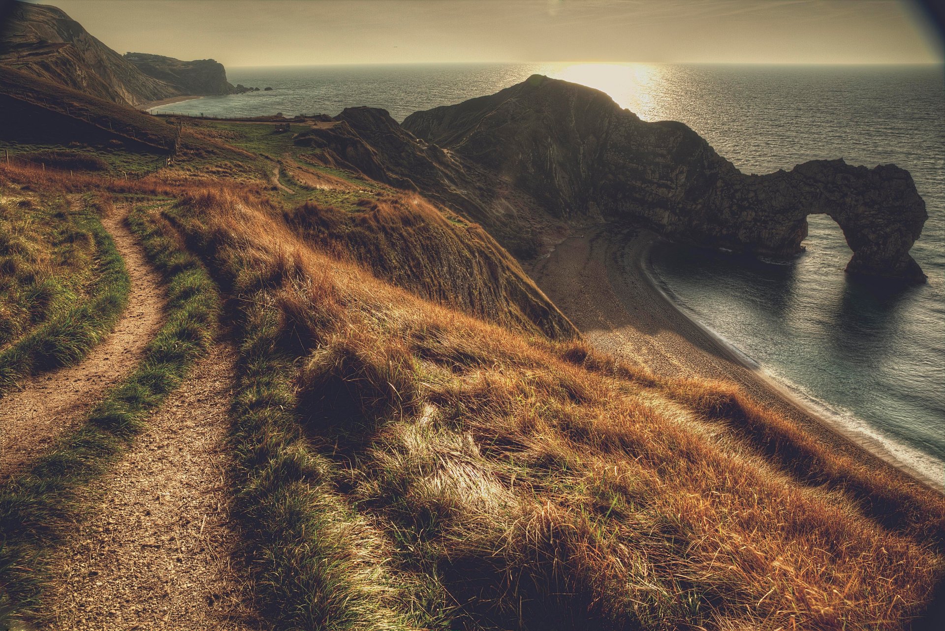 durdle porte dorset paysage