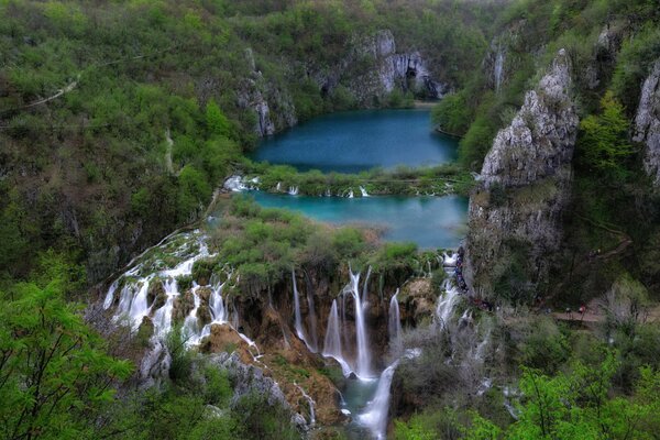 Laghi in Croazia. Parco nazionale