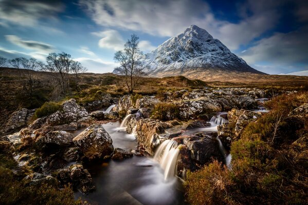 A river in the Shatland Mountains