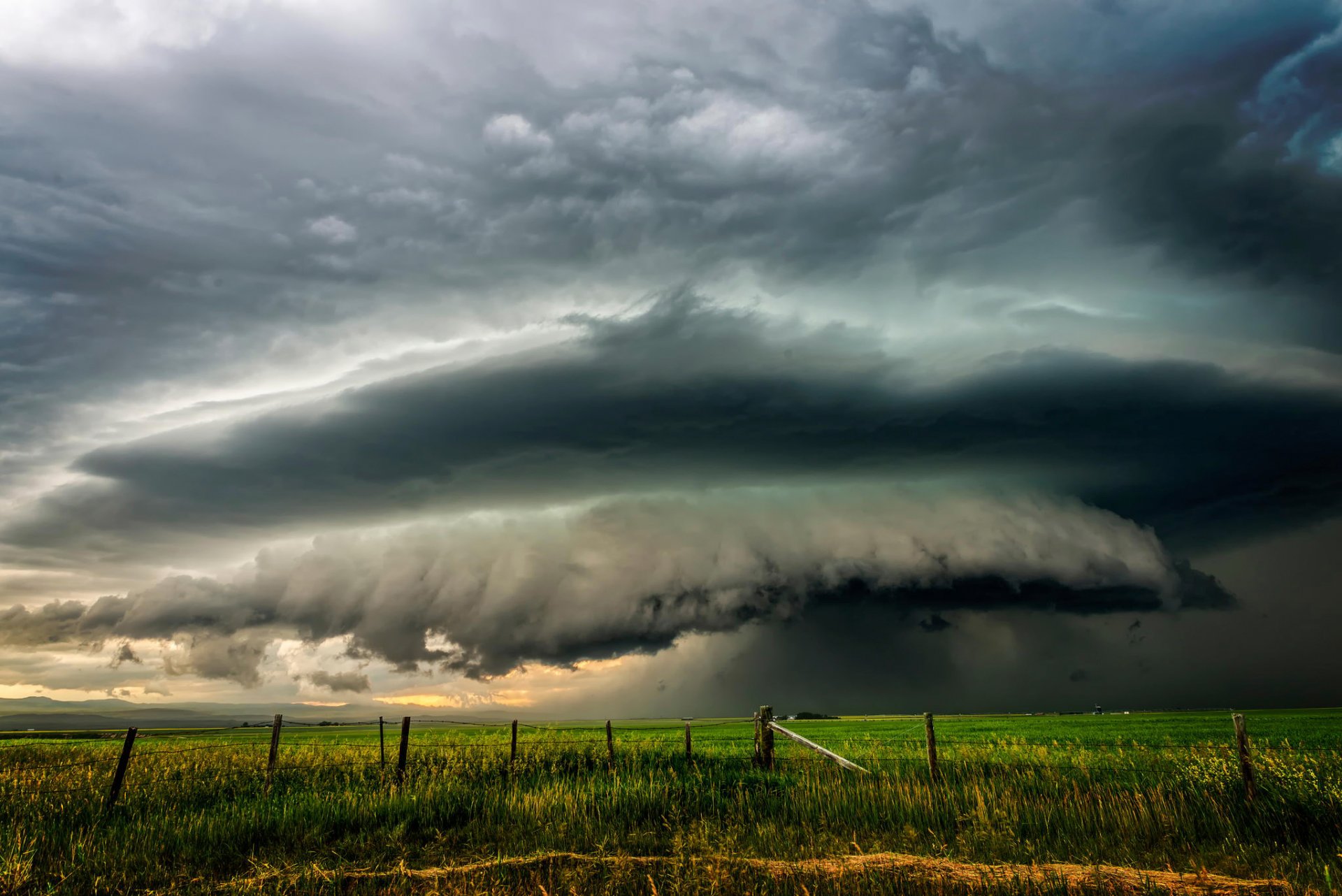 sud de l alberta nuages champ