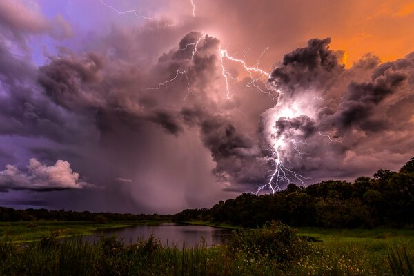 Anomalie catastrophes naturelles orage