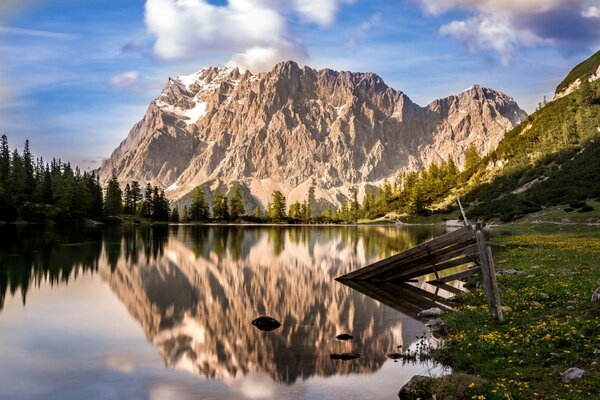 The mountain in Germany came to us from a fairy tale