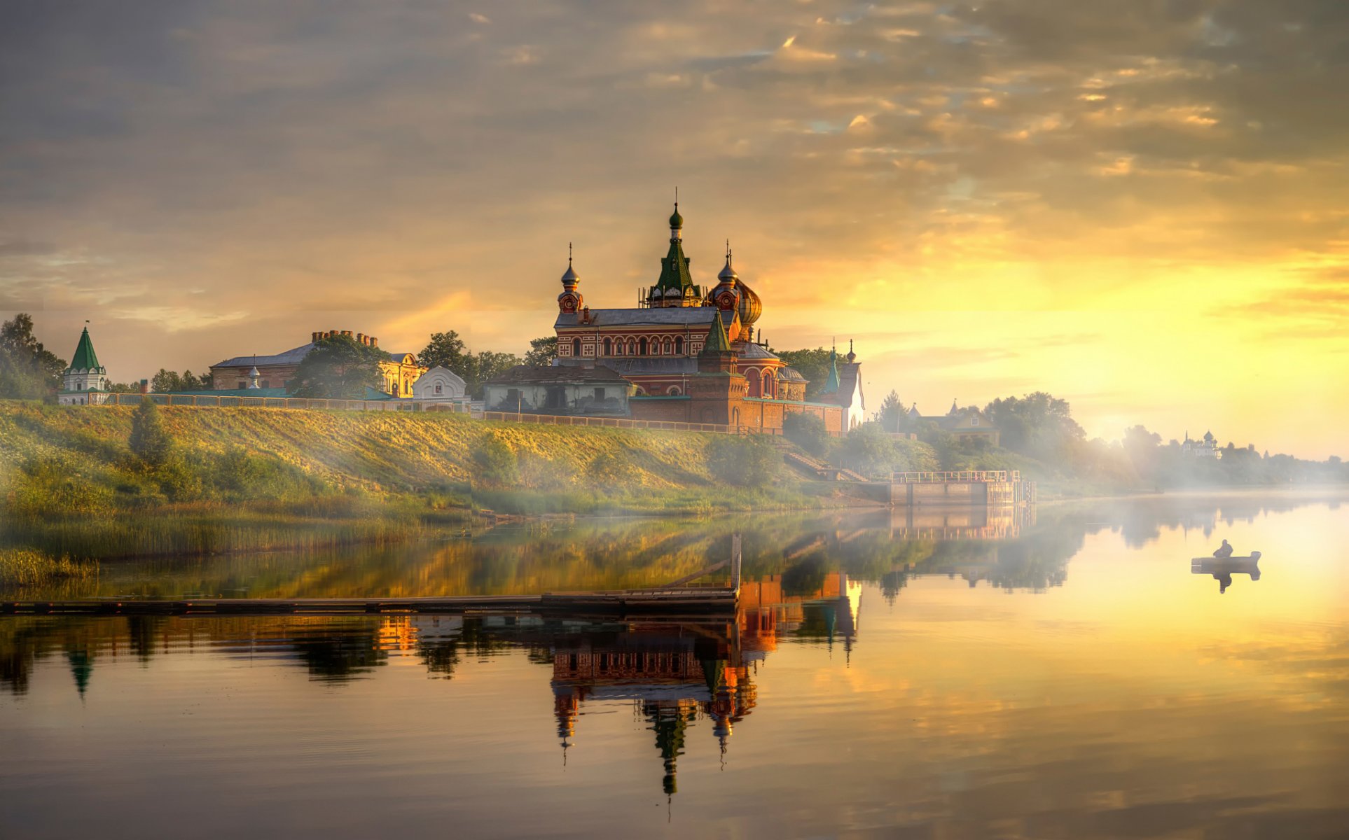 volkhov monastère nikolsky staraya ladoga