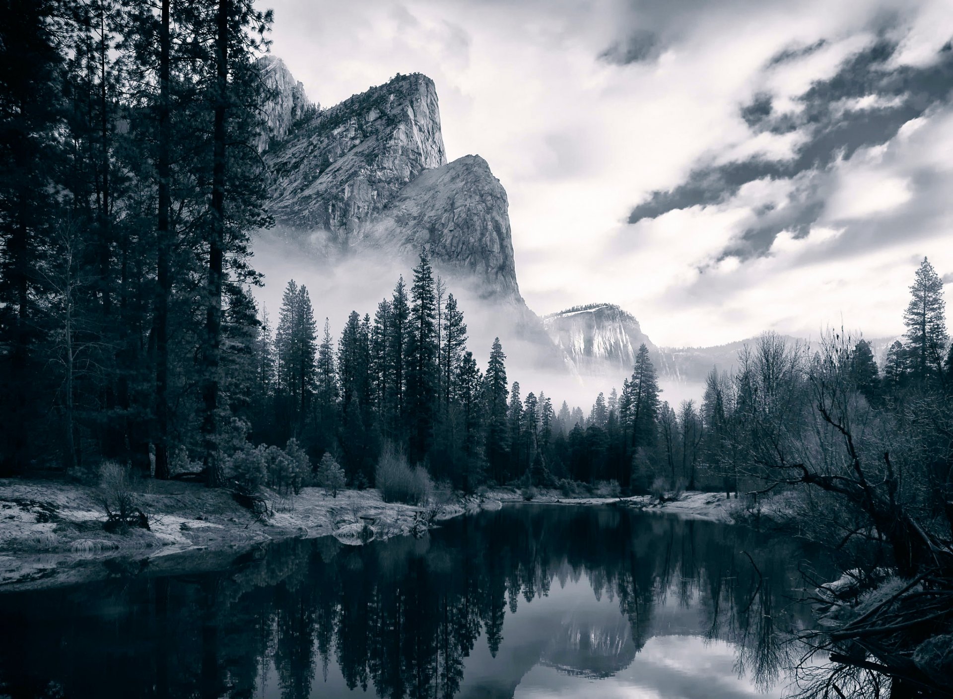 rivière merced vallée de yosemite rivière parc national de yosemite