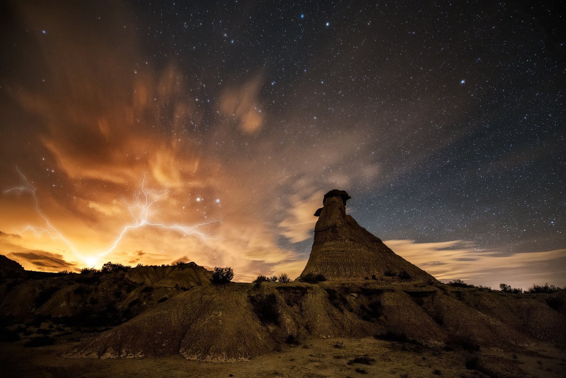 desierto monegros españa