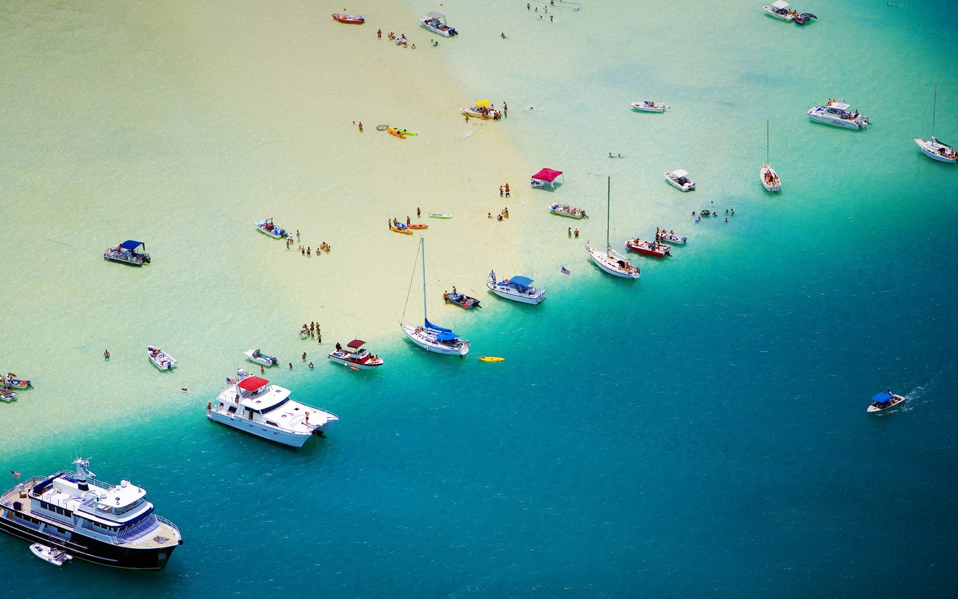 mer bateaux gens vacances vacances yacht bateau