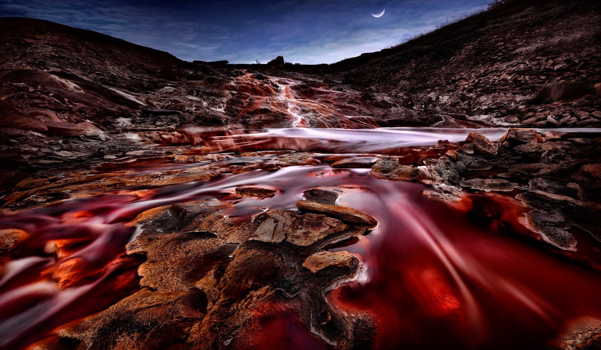 rio tinto roter fluss spanien andalusien