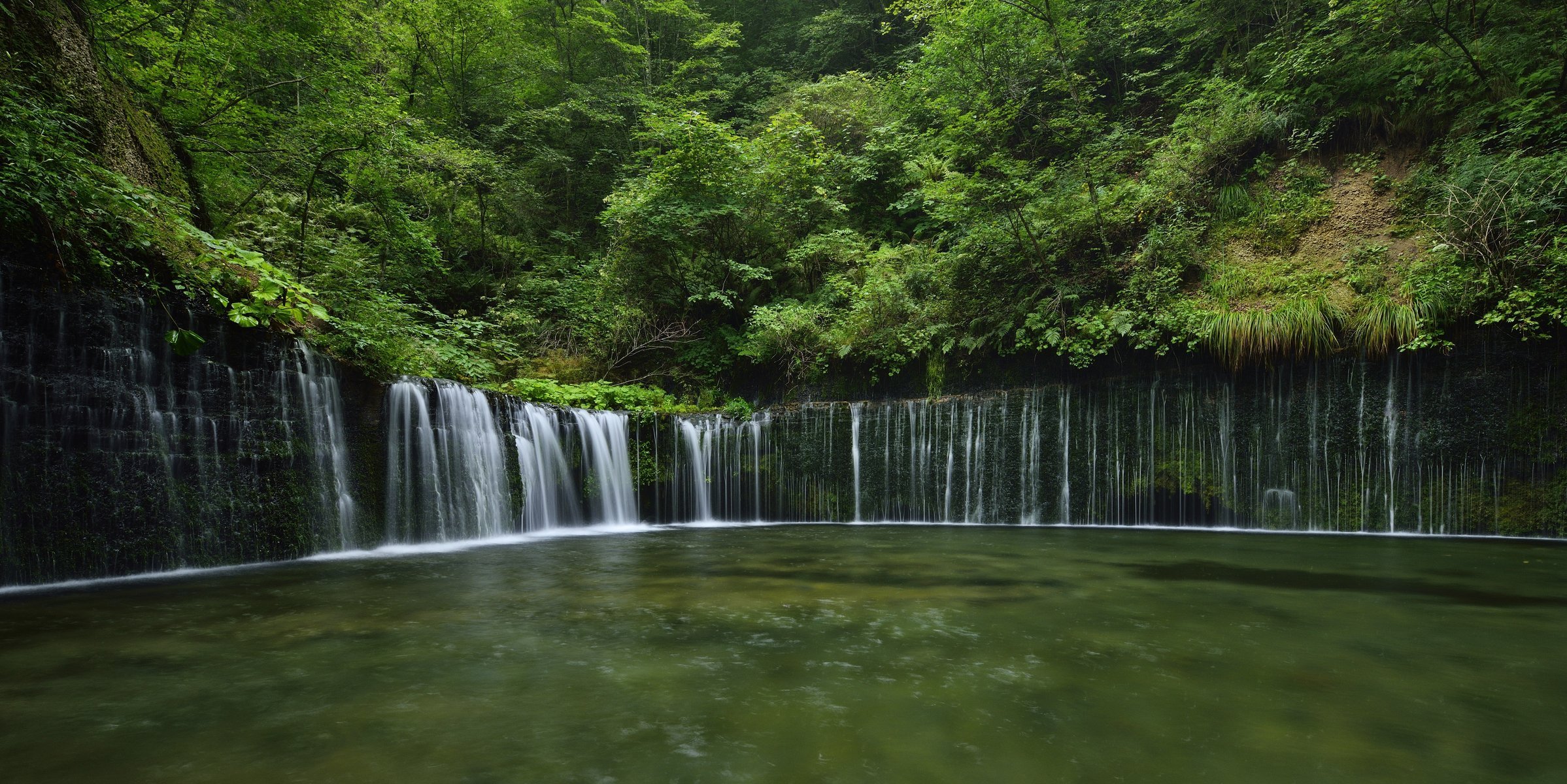 cascada shiraito hilos blancos karuizawa-mati nagano japón