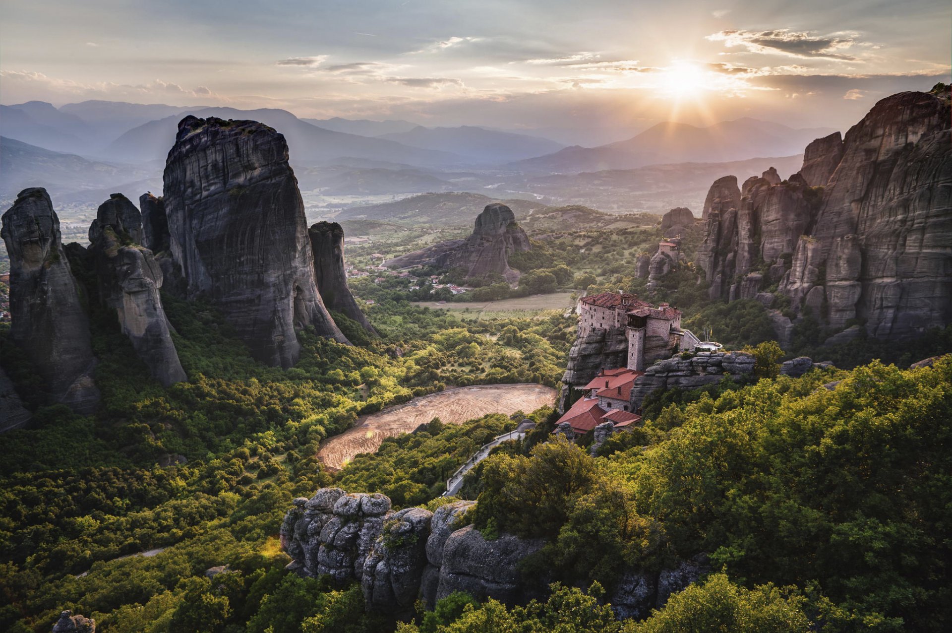 grèce monastère météores patrimoine mondial unesco