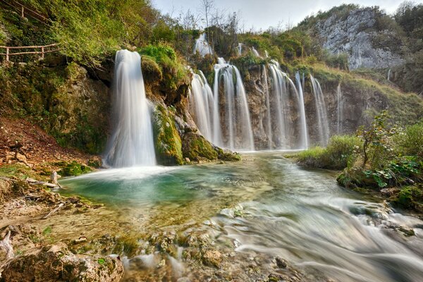 Natur des Plitvicer Nationalparks