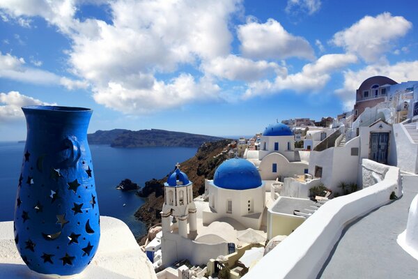 Incredibile paesaggio in Grecia