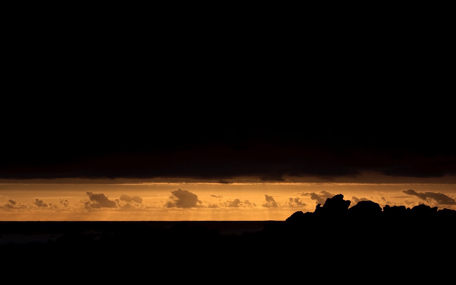 afrique coucher de soleil nuages