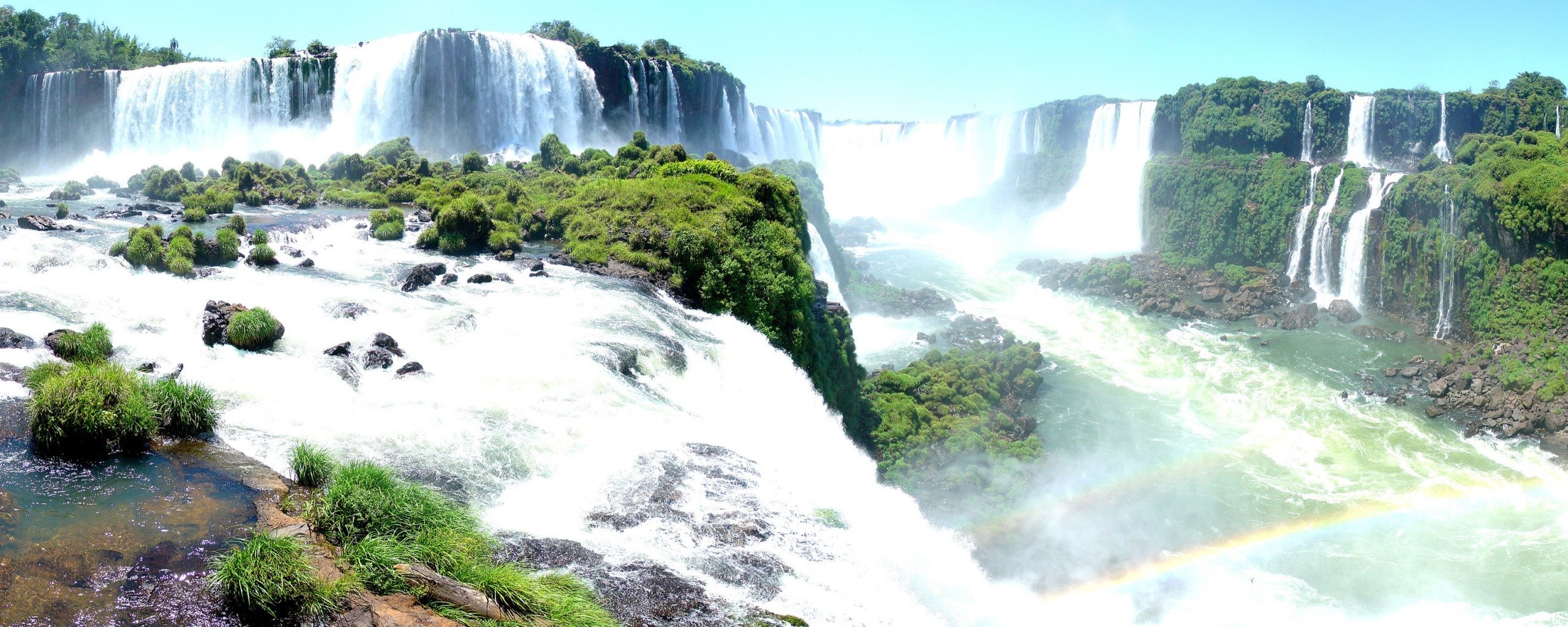 cataratas del iguazú panorama arco iris