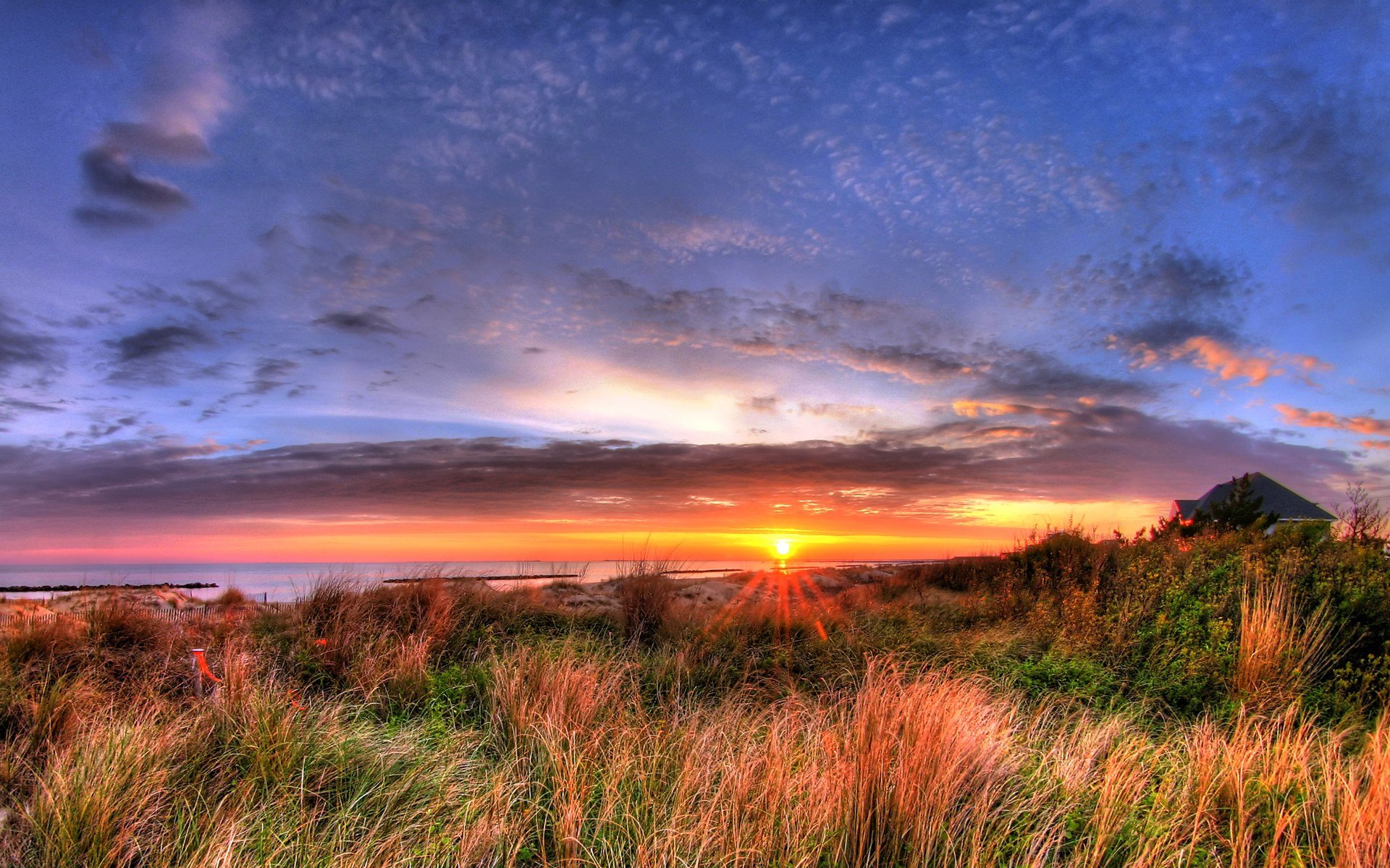 sonnenuntergang himmel küste