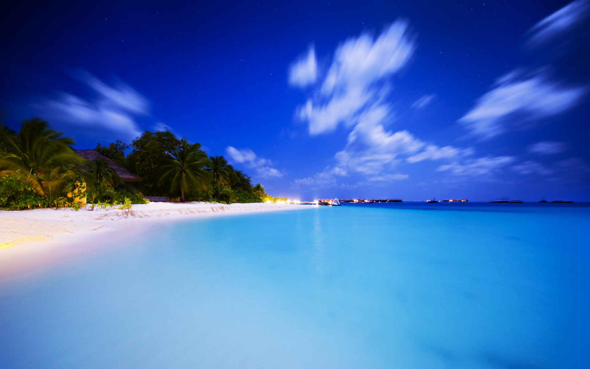 spiaggia nuvole maldive mare cielo tropici acqua