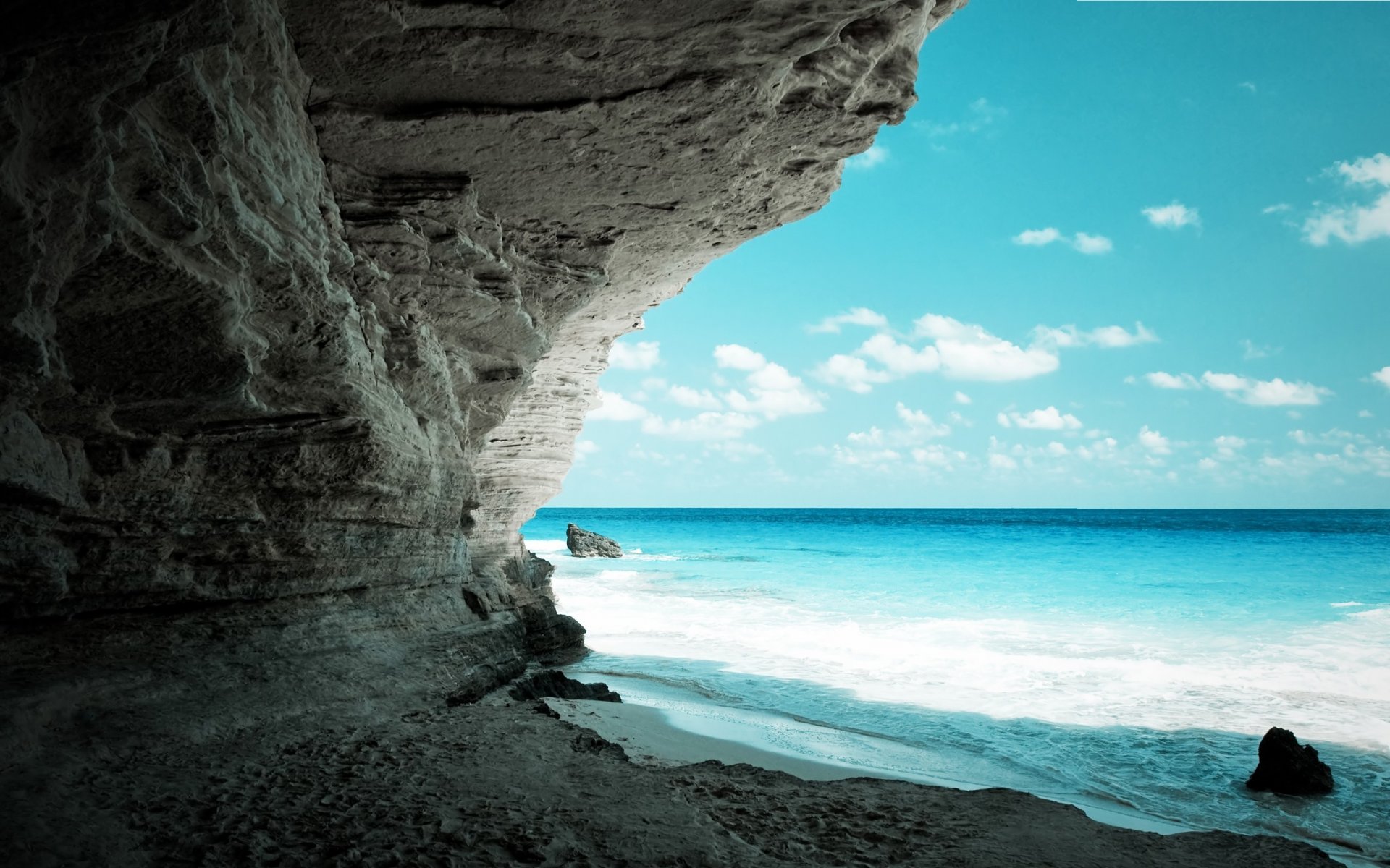 strand felsen meer