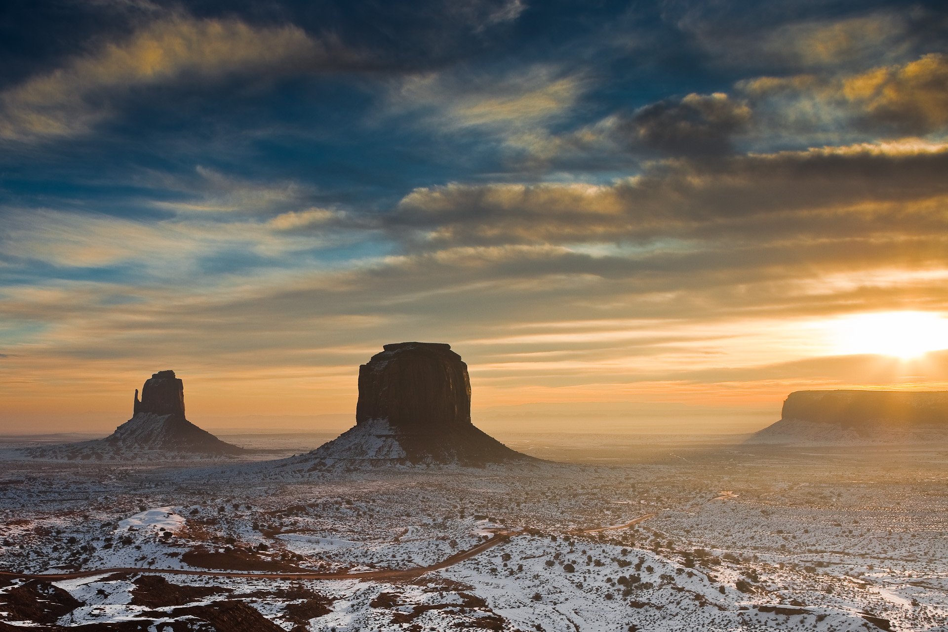 desert arizona rock morning sun