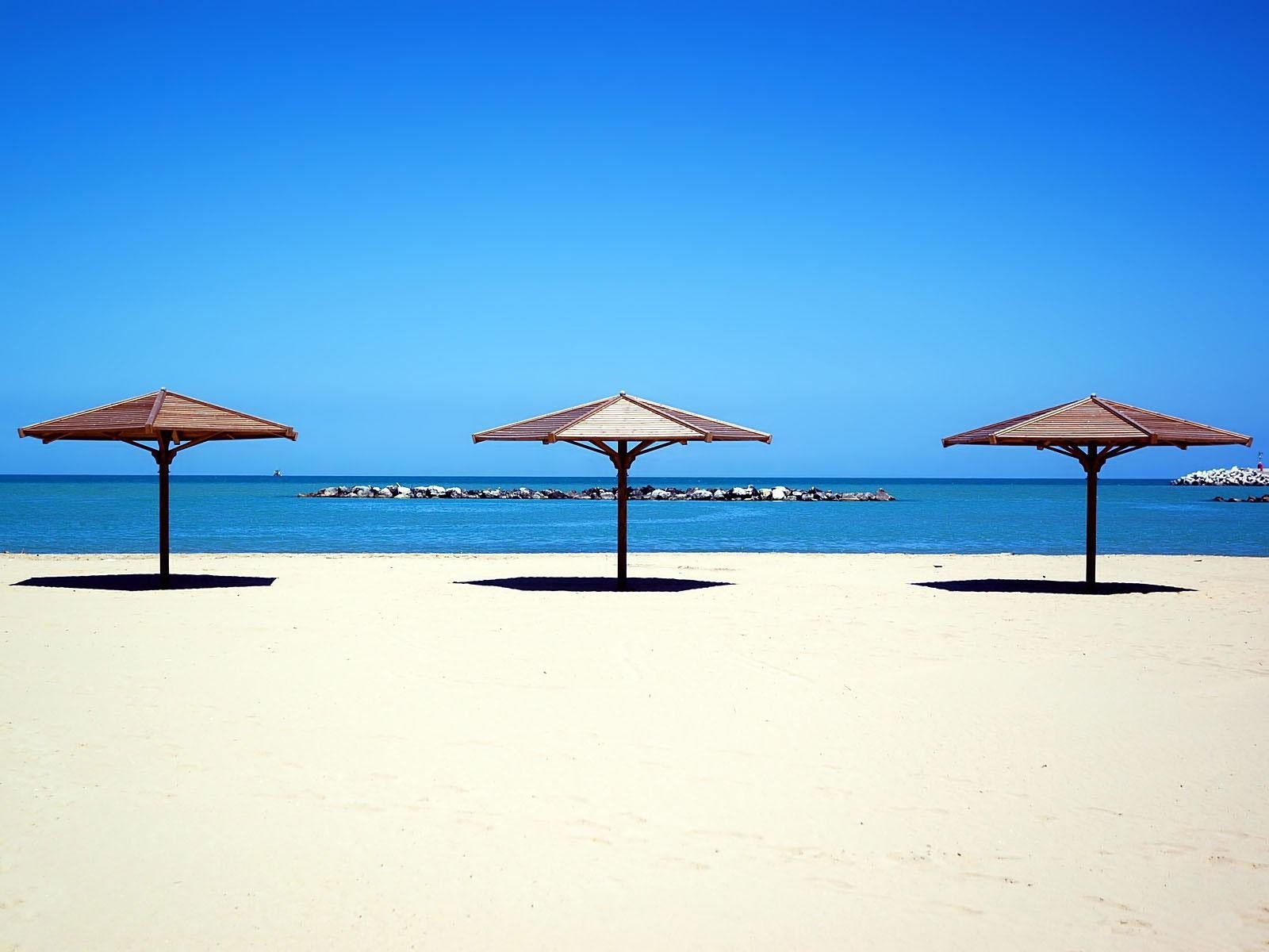 meer sand strand regenschirm