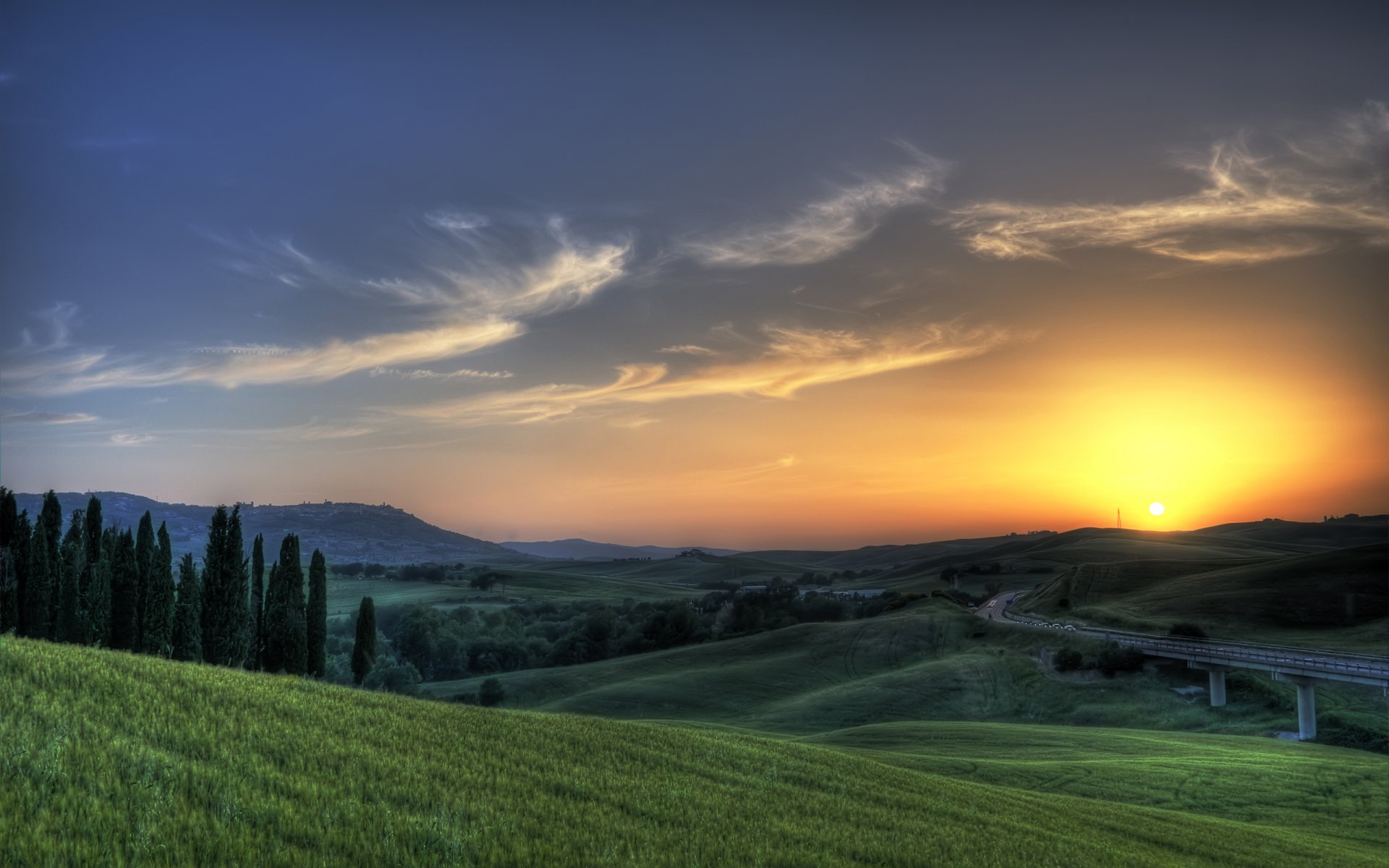 italien himmel sonnenuntergang sonne