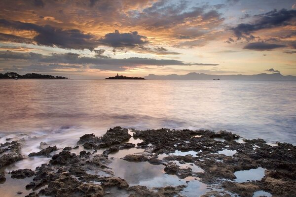 Bonjour ciel mer nuages