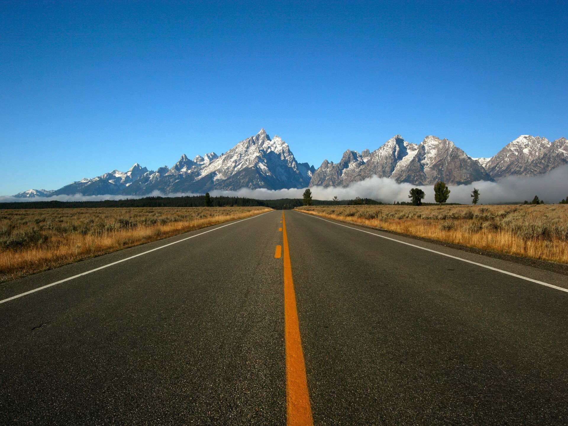 road counting mountain