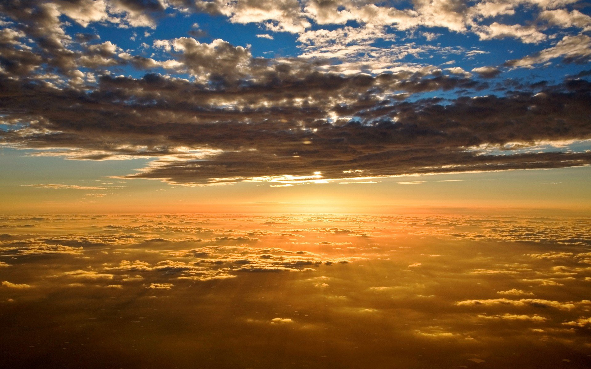 nuages ciel lumière