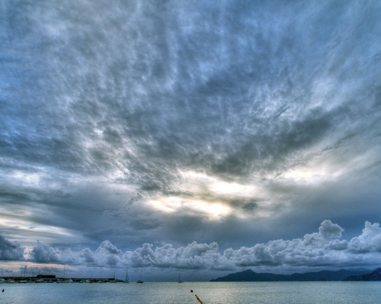 cielo nubes agua