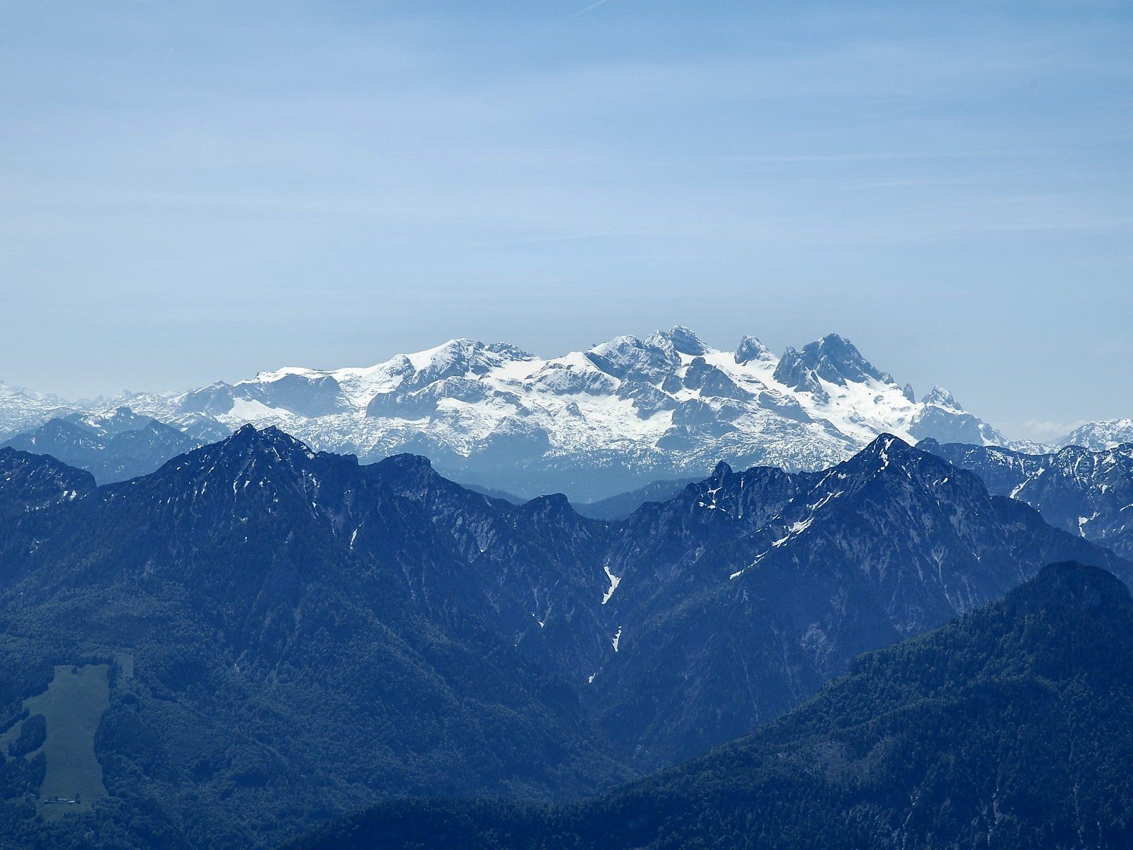 mountain snow ice