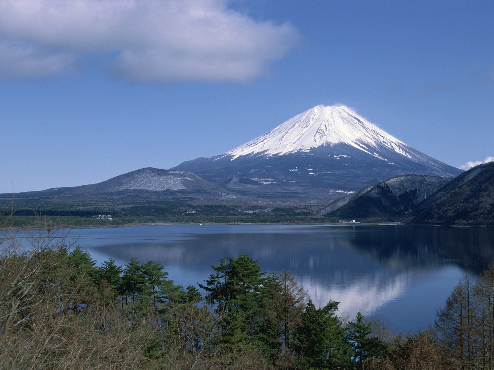 japón fuji agua