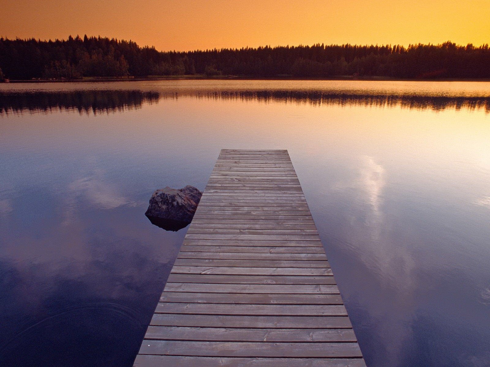 water pier lake