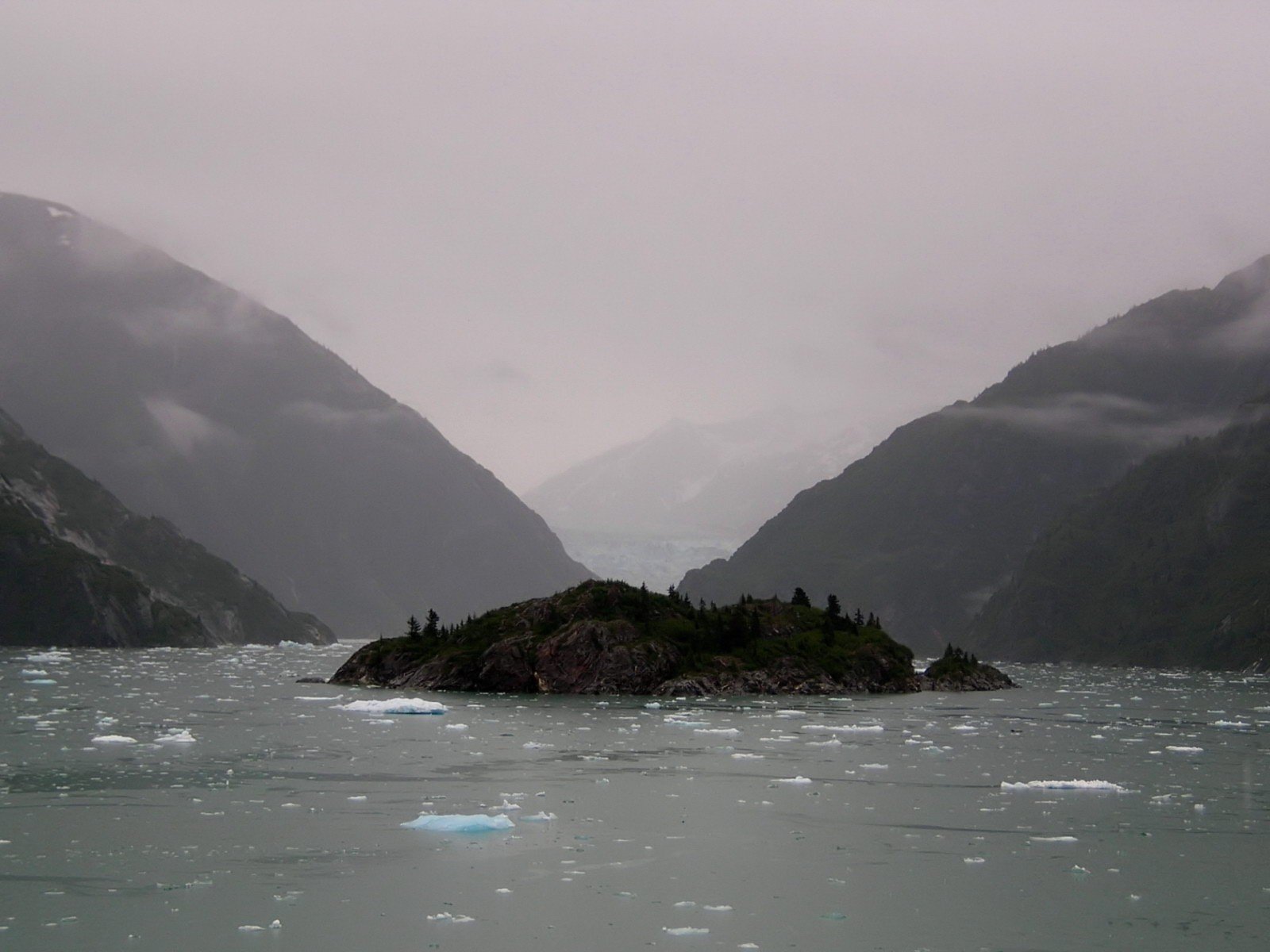 glace mer île