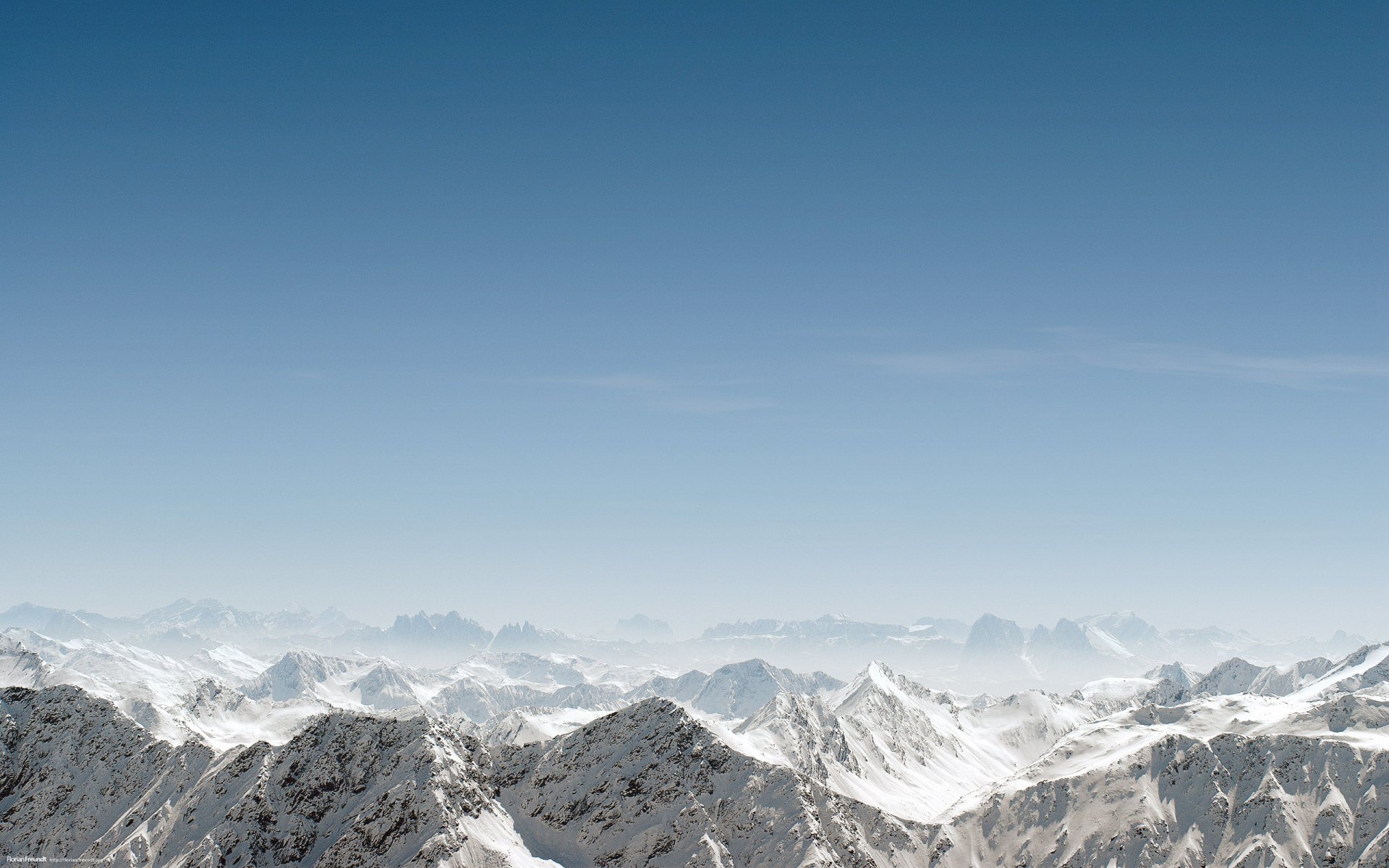 paesaggio montagna neve cielo